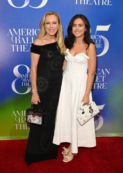 Sutton Stracke and Porter Stracke attend American Ballet Theatre's 2025 Spring Gala celebrating its 85th Anniversary at Cipriani South Street on May 28, 2025 in New York City