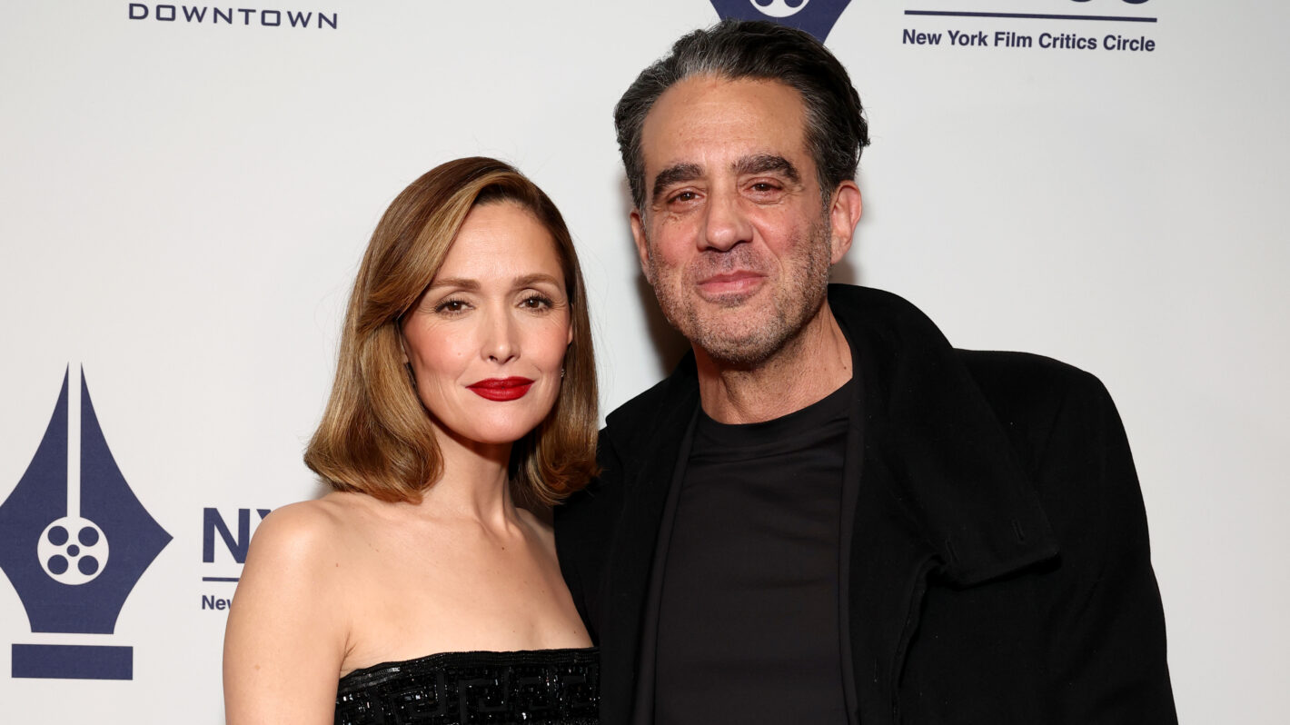 Rose Byrne and Bobby Cannavale attend the 2026 New York Film Critics Circle Awards at TAO Downtown on January 06, 2026
