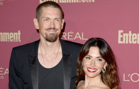 Steve Howey and Sarah Shahi attend the 2019 Pre-Emmy Party hosted by Entertainment Weekly and L’Oreal Paris at Sunset Tower Hotel