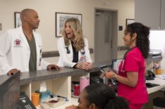 Donald Faison, Sarah Chalke, and Judy Reyes in 'Scrubs'