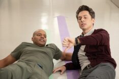 Donald Faison and Zach Braff in 'Scrubs'