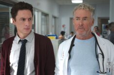 Zach Braff and John C. McGinley in 'Scrubs'