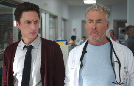 Zach Braff and John C. McGinley in 'Scrubs'