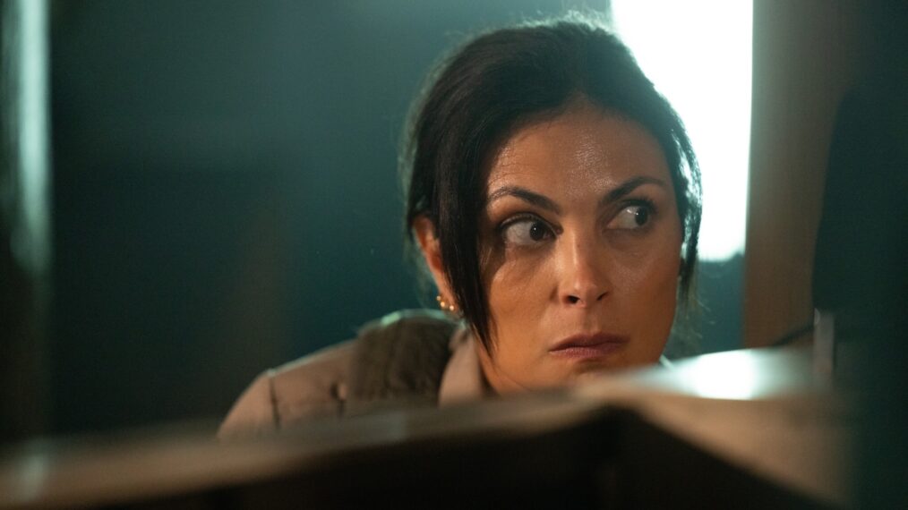 Morena Baccarin as Sheriff Mickey Fox — 'Sheriff Country' Season 1 Episode 10 