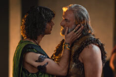 Arlo Gibson as Opiter, Graham McTavish as Korris in 'Spartacus: House of Ashur' Episode 6