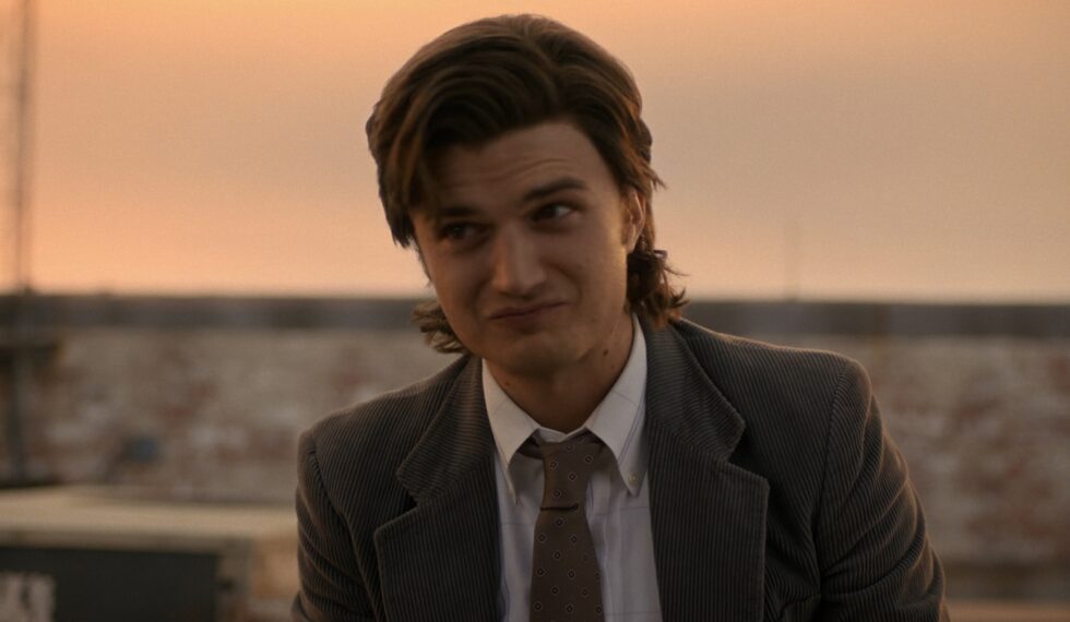 Joe Keery as Steve in the 'Stranger Things' Season 5 finale