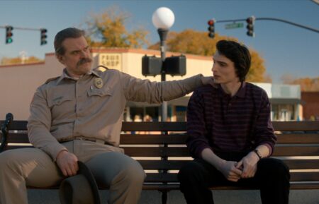 David Harbour and Finn Wolfhard in 'Stranger Things' Season 5