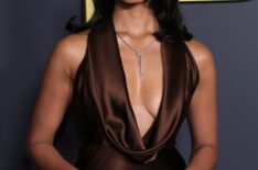 Supriya Ganesh attends the Los Angeles Premiere of HBO Max's 'The Pitt' at DGA Theater Complex on January 07, 2026 in Los Angeles, California.