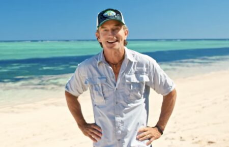 Jeff Probst Survivor 50 Golden Globes ad