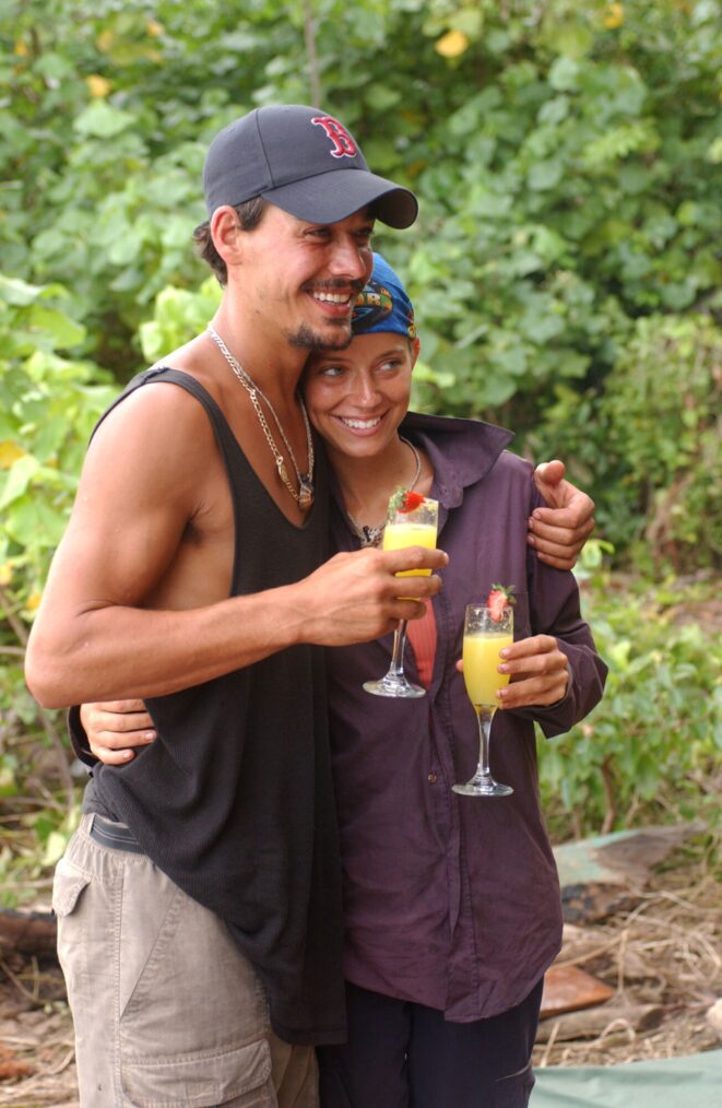 Rob Mariano and Amber Brkich in 'Survivor' Season 8