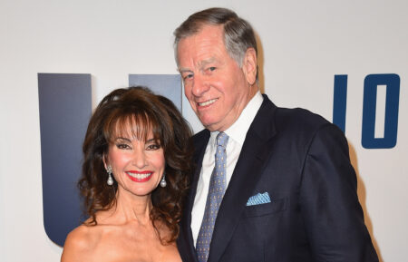 Susan Lucci (L) and Helmut Huber attend the 
