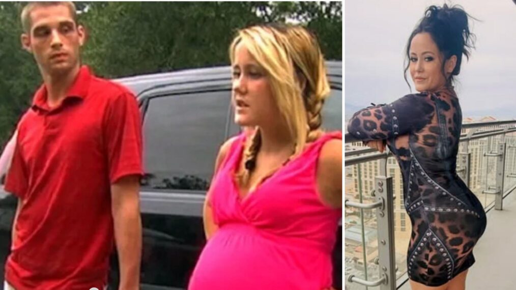 Jenelle Evans then and now