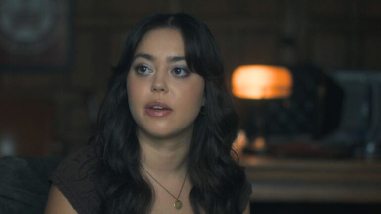 Taia Sophia as Caitie Parker in 'Tell Me Lies' Season 3