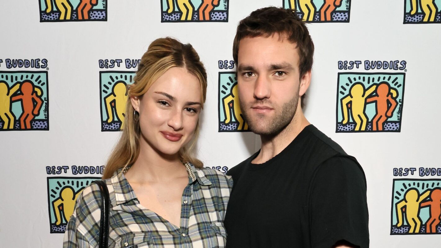 Grace Van Patten and Jackson White attend the 2025 Best Buddies Celebrity Bowling Event at Pinz Bowling Center on December 07, 2025 in Studio City, California