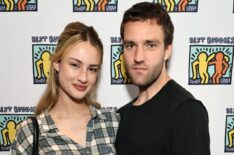 Grace Van Patten and Jackson White attend the 2025 Best Buddies Celebrity Bowling Event at Pinz Bowling Center on December 07, 2025 in Studio City, California