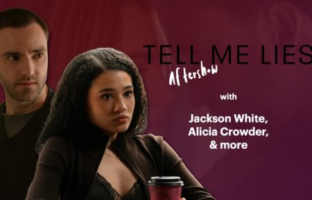 Jackson White and Alicia Crowder for 'Tell Me Lies' Season 3 Episode 4 aftershow