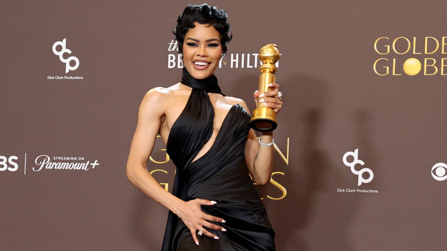 Teyana Taylor, winner of the Best Performance by a Female Actor in a Supporting Role in Any Motion Picture for 