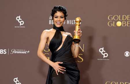 Teyana Taylor, winner of the Best Performance by a Female Actor in a Supporting Role in Any Motion Picture for 