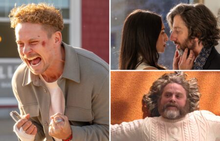 Billy Magnussen, Zach Galifianakis, Simon Helberg in 'The Audacity'