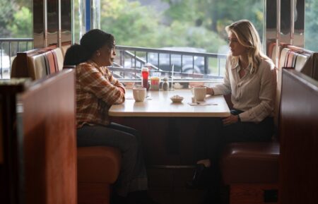 Niecy Nash as Erica Burke and Melissa Roxburgh as Rebecca 