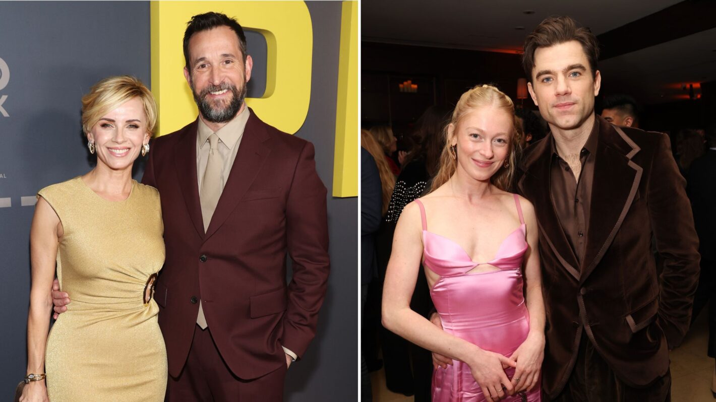 Noah Wyle and Sara Wells; Elysia Roorbach and Patrick Ball