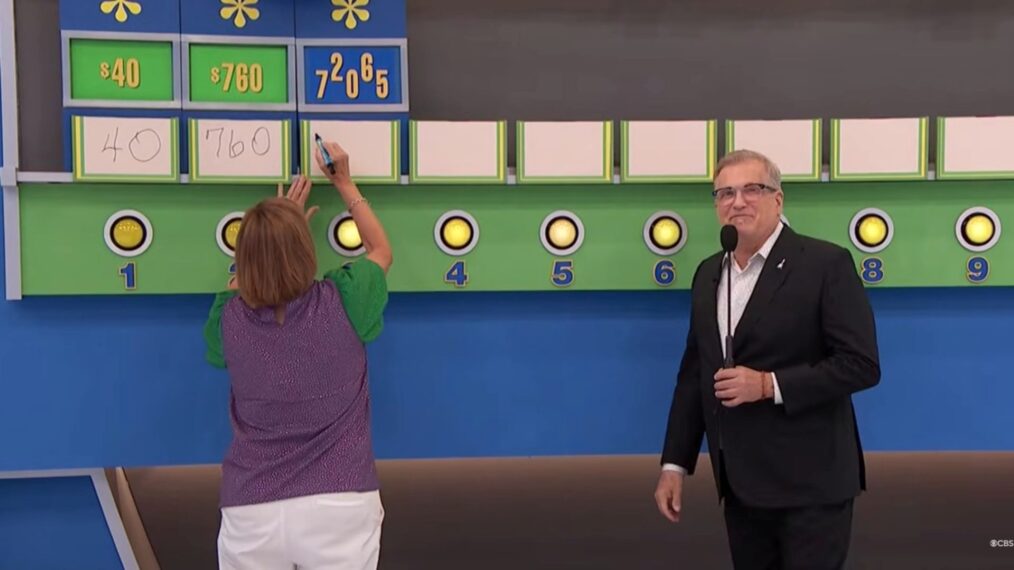 'The Price Is Right' contestant Valerie Alumbro on January 14, 2026 playing 10 Chances