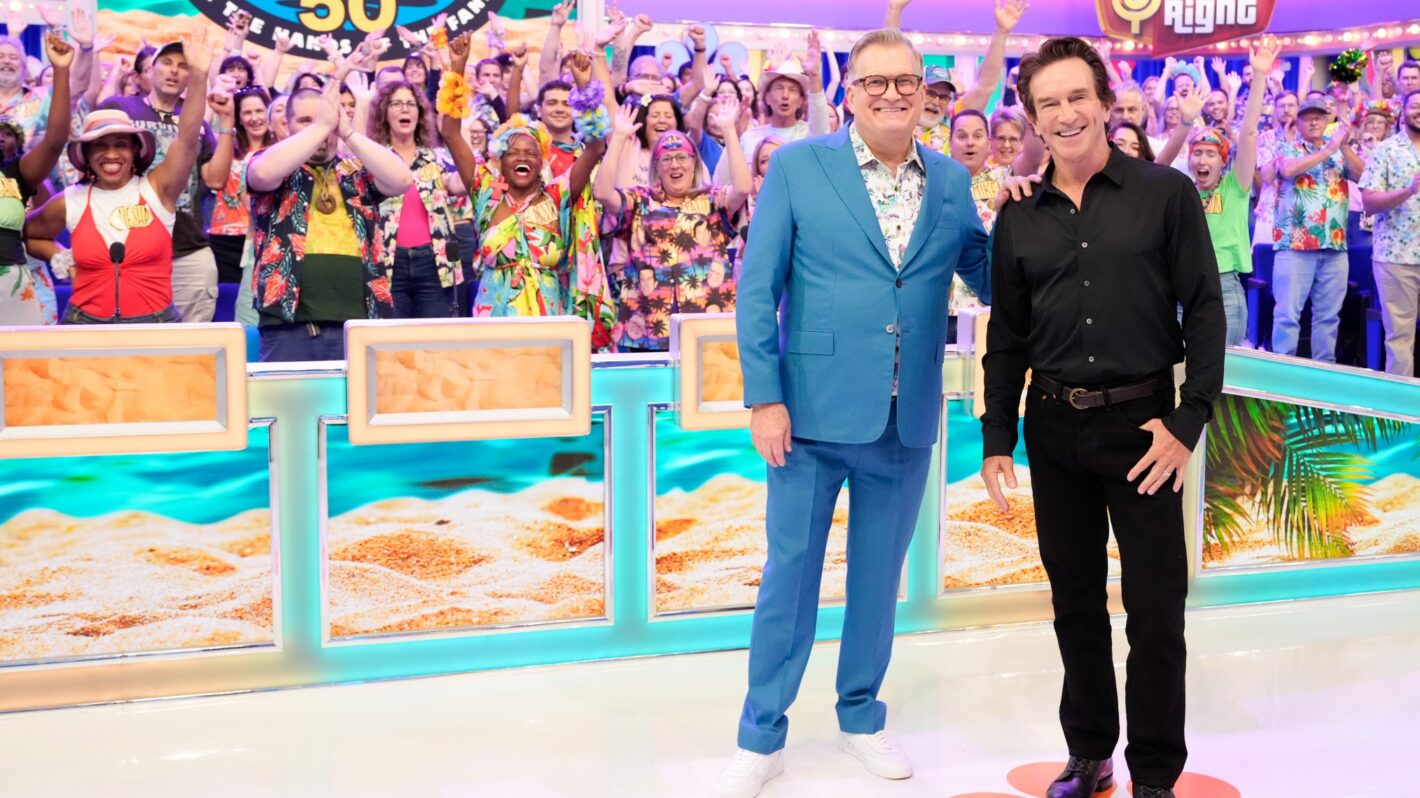 ‘The Price Is Right at Night’: See ‘Survivor’s Jeff Probst With Drew Carey in Special Episode (VIDEO)