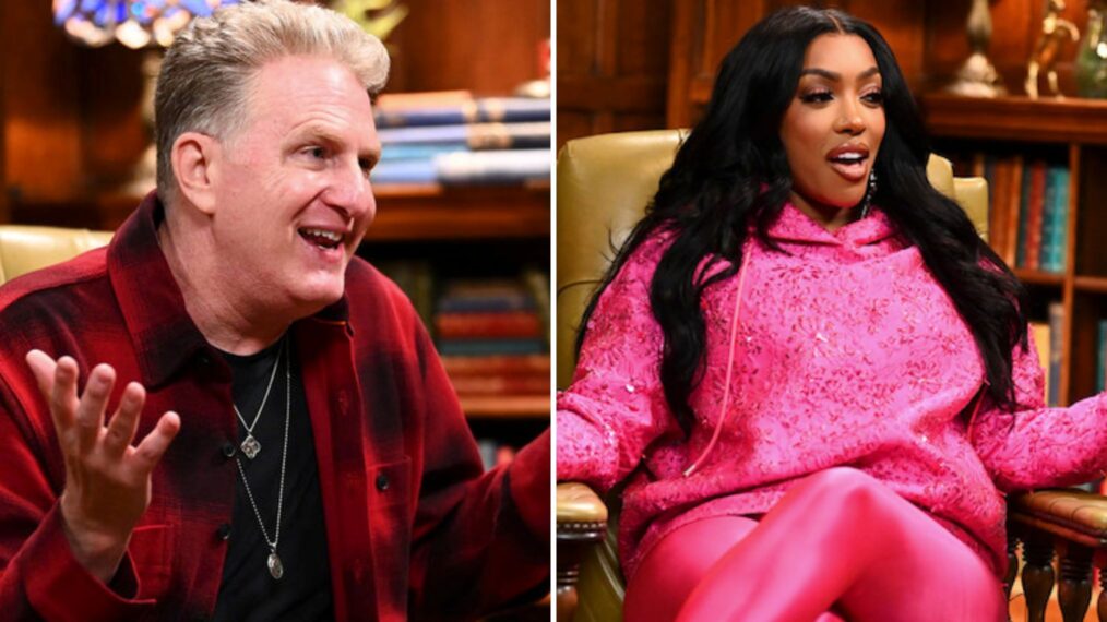 Michael Rapaport and Porsha Williams