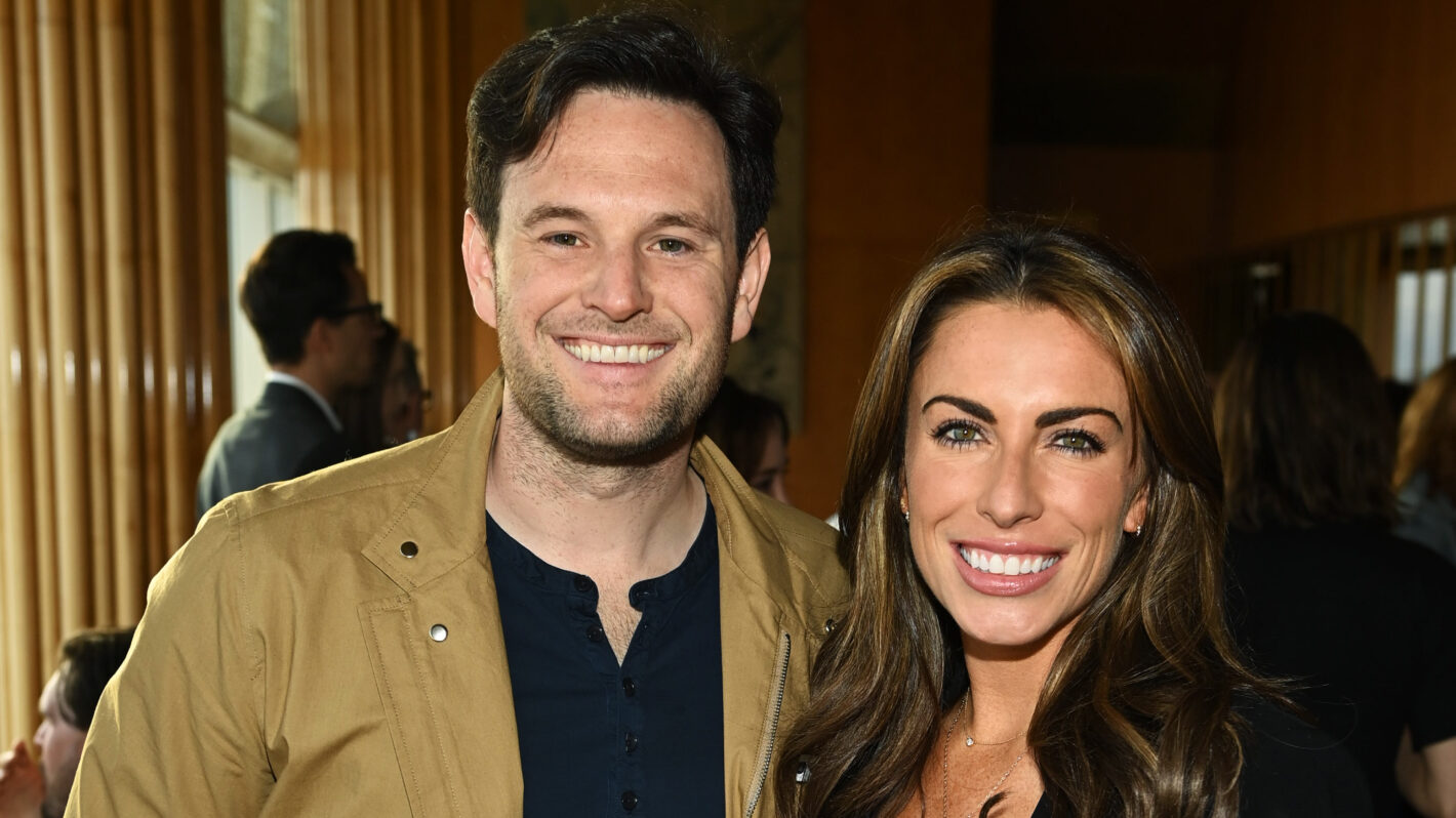 Justin Griffin and Alyssa Farah attend the 28th Annual Webby Awards Kara Swisher Reception on May 12, 2024 in New York City