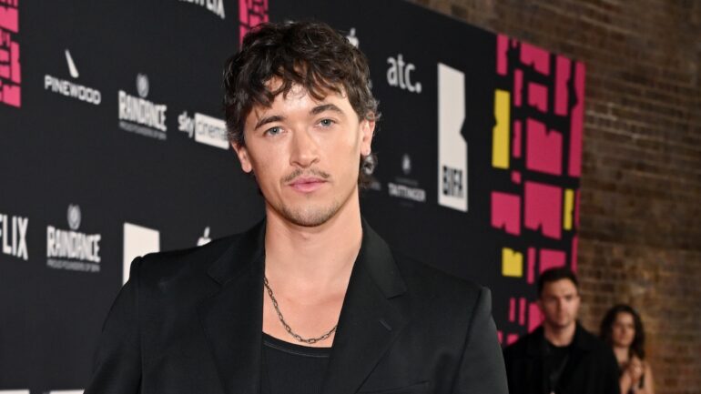 Tom Blyth attends The 28th British Independent Film Awards at The Roundhouse on November 30, 2025 in London, England