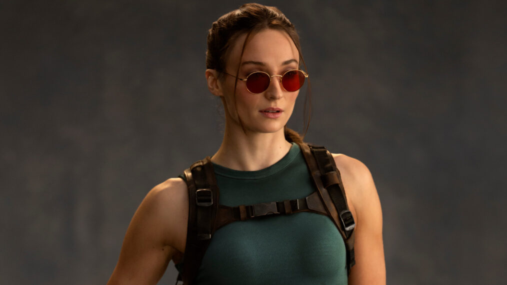 Sophie Turner as Lara Croft of Prime Video's 'Tomb Raider' series
