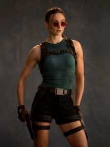 Sophie Turner as Lara Croft of Prime Video's 'Tomb Raider' series