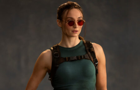 Sophie Turner as Lara Croft of Prime Video's 'Tomb Raider' series