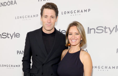Tony Dokoupil and Katy Tur attend InStyle's 30th Birthday Celebration at BOOM at The Standard Hotel