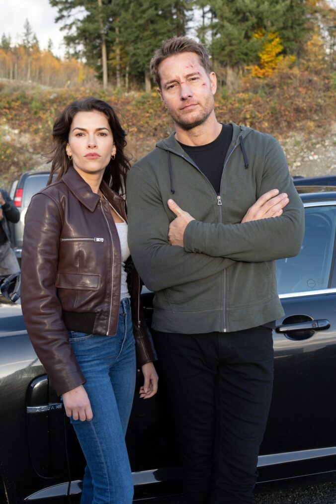 Sofia Pernas and Justin Hartley — 'Tracker' Season 3 Episode 10 