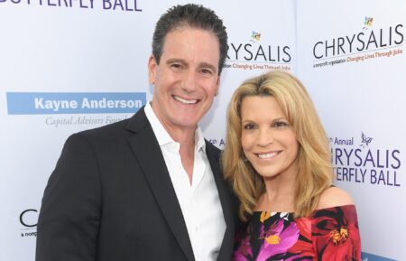 Vanna White and John Donaldson at the 16th Annual Chrysalis Butterfly Ball on June 3, 2017 in Los Angeles, California
