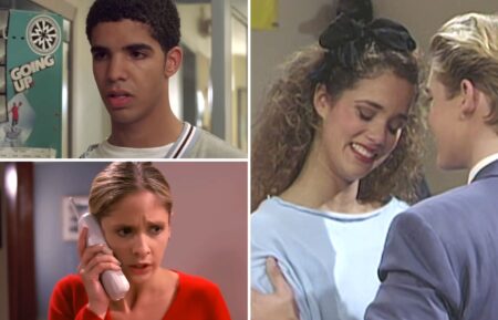 Drake in 'Degrassi: The Next Generation,' Elizabeth Berkley in 'Saved by the Bell,' and Sarah Michelle Gellar in 'Buffy the Vampire Slayer'