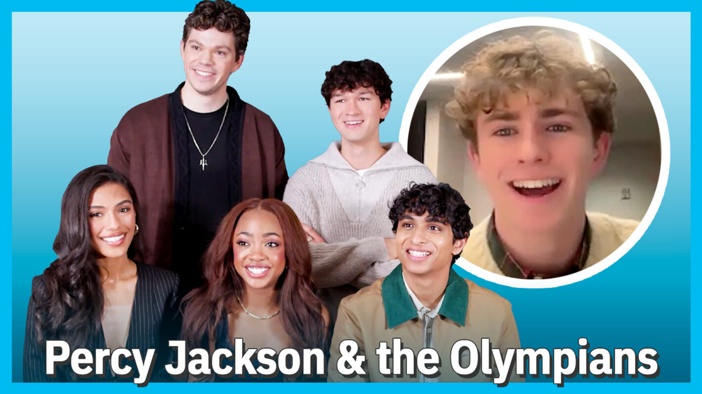 'Percy Jackson': Walker Scobell Interviews His Costars (VIDEO)