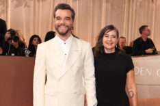 Wagner Moura and Germaine Le attend the 83rd Annual Golden Globe Awards at The Beverly Hilton on January 11, 2026 in Beverly Hills, California.