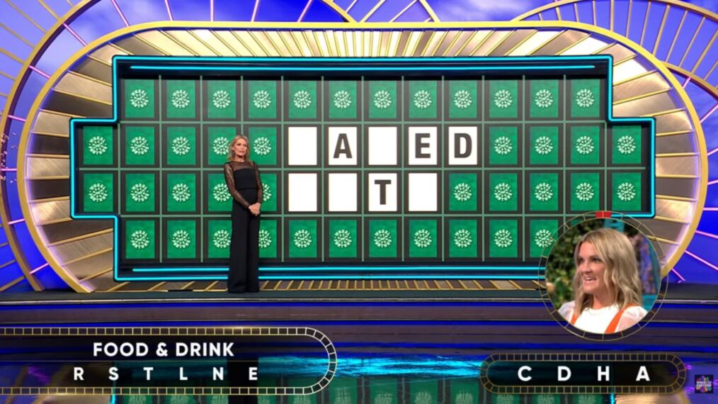 'Wheel of Fortune' Season 43, January 12, 2026 episode, Bonus Round puzzle, Mandy Jeter