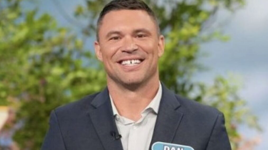 'Wheel of Fortune' contestant Dan King on the game show on January 8, 2026