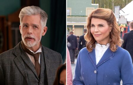 Martin Cummins and Lori Loughlin on 'When Calls the Heart'