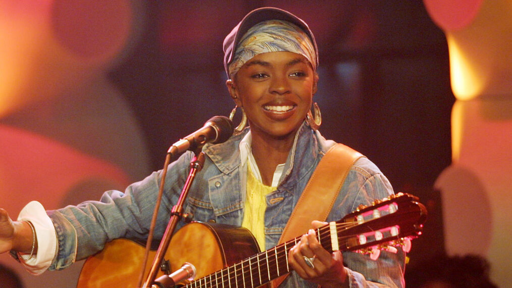 Lauryn Hill performing on 'MTV Unplugged' at the MTV Studios in New York City, 7/21/01
