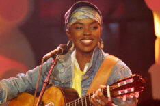 Lauryn Hill performing on 'MTV Unplugged' at the MTV Studios in New York City, 7/21/01