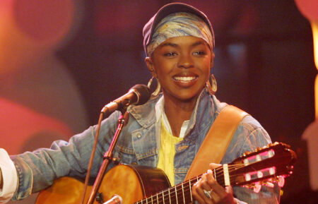 Lauryn Hill performing on 'MTV Unplugged' at the MTV Studios in New York City, 7/21/01