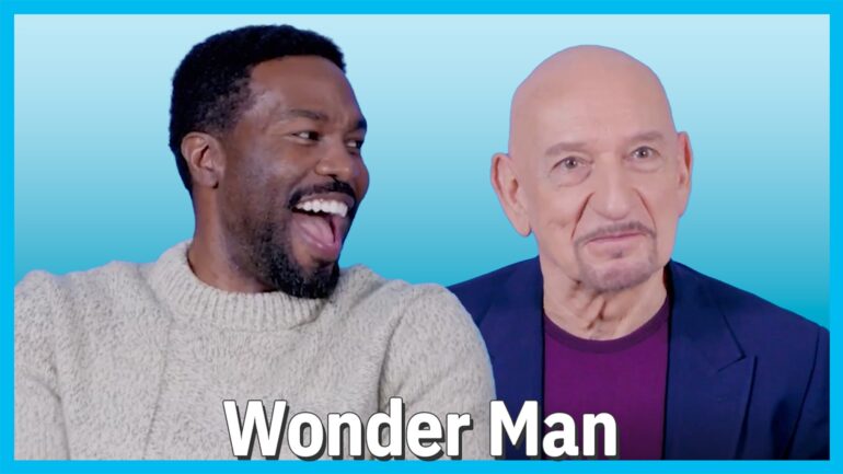 Yahya Abdul-Mateen II and Sir Ben Kingsley for 'Wonder Man'