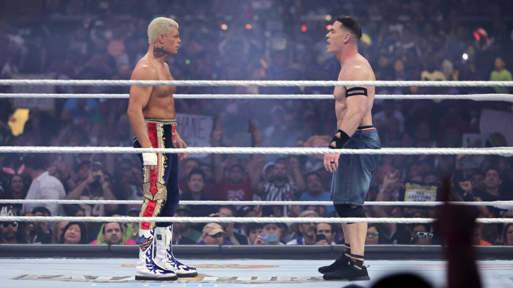Cody Rhodes and John Cena