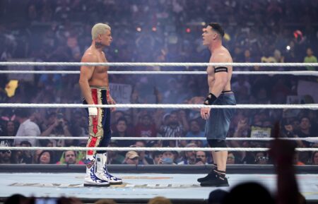 Cody Rhodes and John Cena