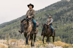 Luke Grimes and Logan Marshall-Green in 'Marshals' Season 1