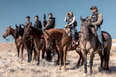 Tatanka Means, Ash Santos, Logan Marshall-Green, Arielle Kebbel, and Luke Grimes in 'Marshals' Season 1